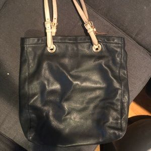 Leather Michael Kors bag black